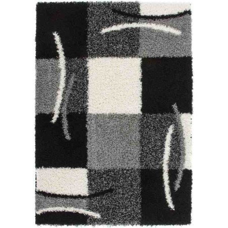 tappeto geometrico Germany Aachen argento