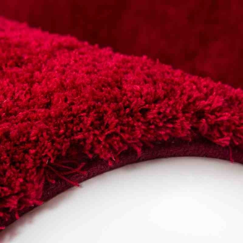 tappeto tinta unita Heaven 410 rosso