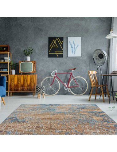 tappeto Arte Espina BLAZE 600 BLU BEIGE