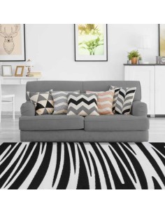 tappeto Arte Espina BROADWAY 200 BIANCO NERO 2