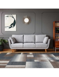 tappeto Arte Espina BROADWAY 300 MARRONE GRIGIO 2