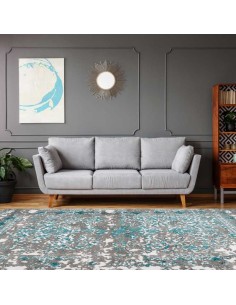 tappeto Arte Espina BROADWAY 600 TURCHESE 2