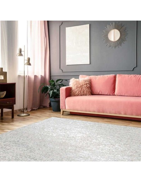 tappeto Arte Espina FINISH 100 BIANCO ARGENTO