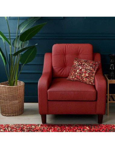 tappeto Arte Espina FINISH CUSCINO 100 ROSSO ORO