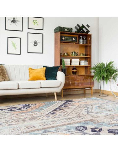 tappeto Arte Espina INDIANA 200 MULTICOLOR BLU