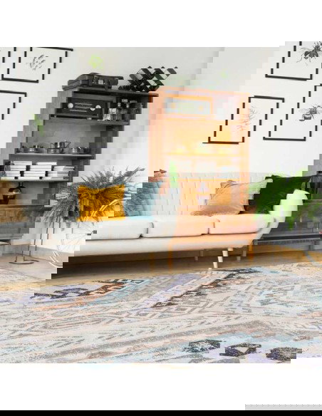 tappeto Arte Espina INDIANA 200 MULTICOLOR BLU