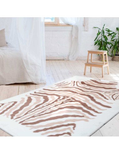 tappeto Arte Espina RABBIT ANIMAL 400 AVORIO TORTORA BIANCO