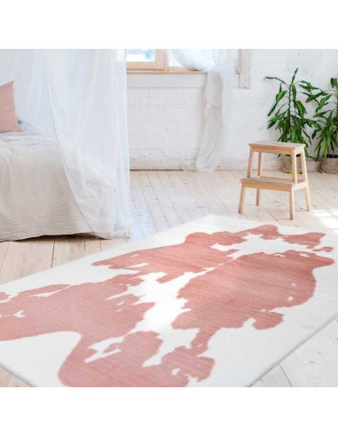 tappeto Arte Espina RABBIT ANIMAL 500 ROSA BIANCO