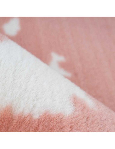 tappeto Arte Espina RABBIT ANIMAL 500 ROSA BIANCO