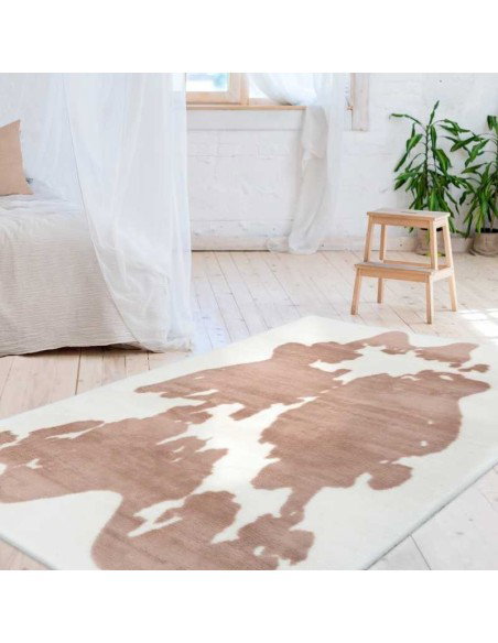 tappeto Arte Espina RABBIT ANIMAL 500 TORTORA BIANCO
