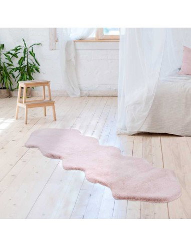 tappeto Arte Espina RABBIT DOUBLE SHEEPSKIN 300 ROSA 
