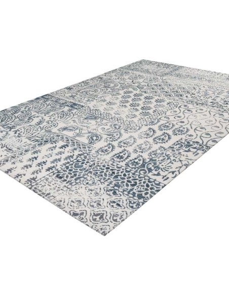tappeto Arte Espina YOGA 300 BLU SCURO AVORIO