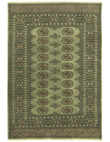 tappeto orientale BOKHARA GREEN PASSATOIA verde/oliva
