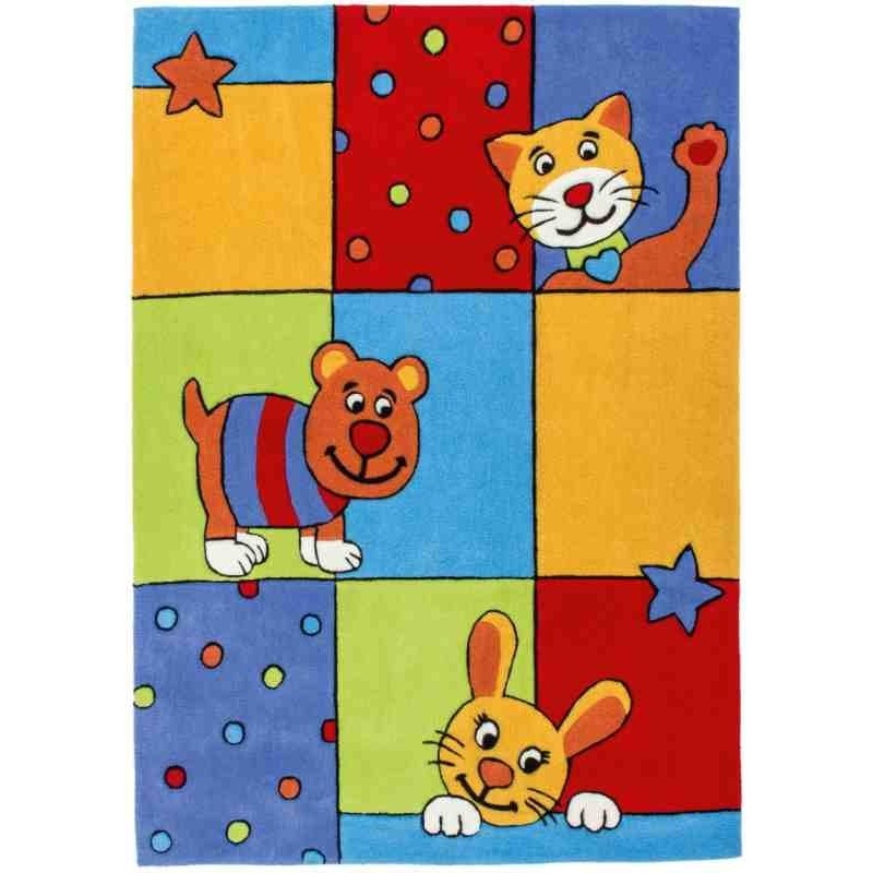 tappeto bambini Inspire Kids 311 multicolore