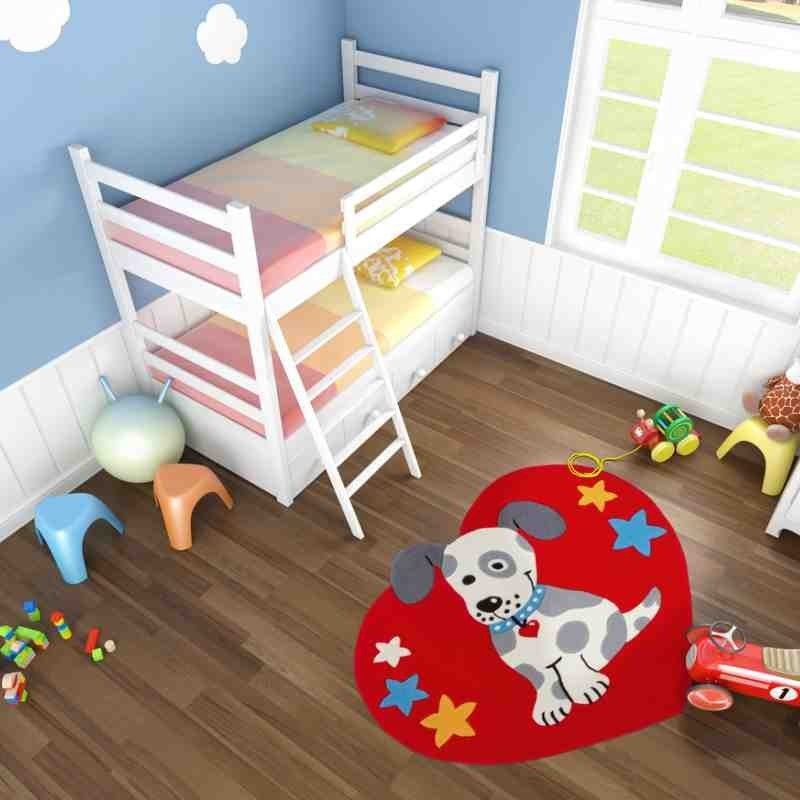tappeto bambini Inspire Kids 314 rosso