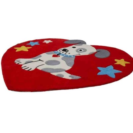 tappeto bambini Inspire Kids 314 rosso
