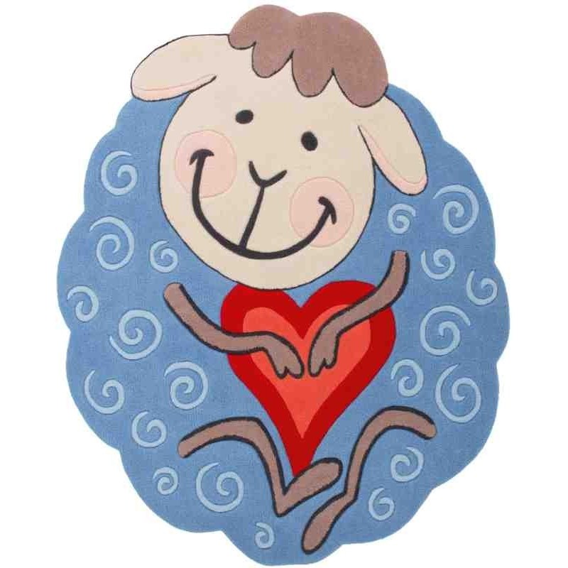 tappeto bambini Inspire Kids 317 blu