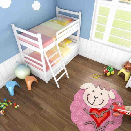 tappeto bambini Inspire Kids 317 rosa