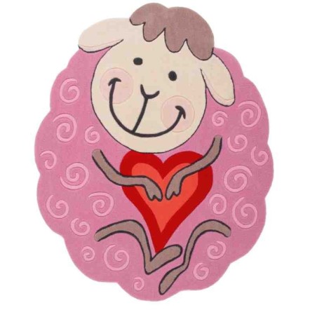 tappeto bambini Inspire Kids 317 rosa