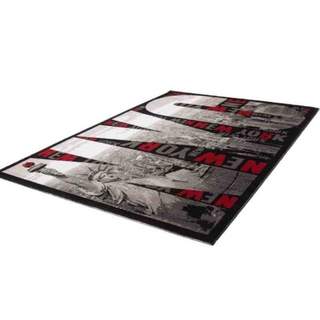 tappeto fantasia Italy Milan argento