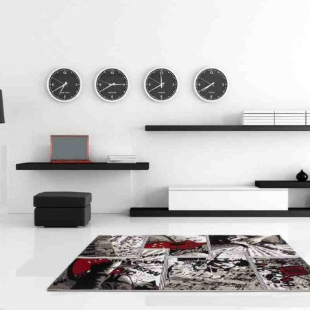 tappeto fantasia Italy Rome argento