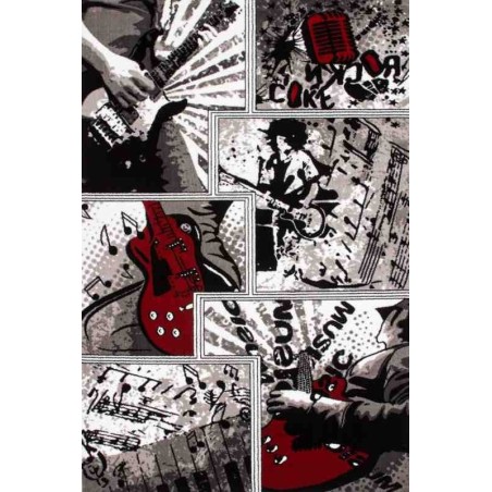 tappeto fantasia Italy Rome argento