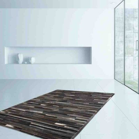 tappeto geometrico Lavish 110 grigio/marrone