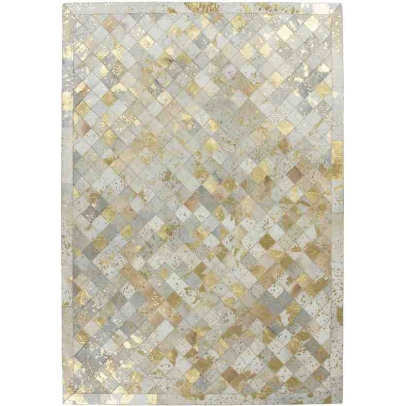 tappeto geometrico Lavish 210 avorio/oro
