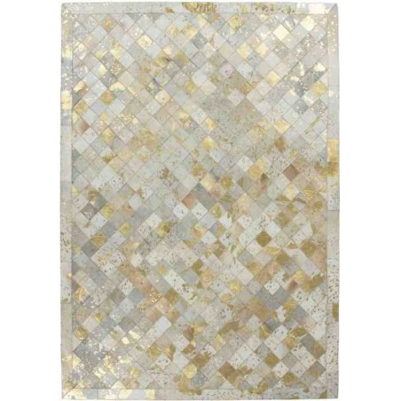 tappeto geometrico Lavish 210 avorio/oro