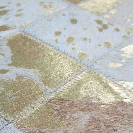 tappeto geometrico Lavish 210 avorio/oro