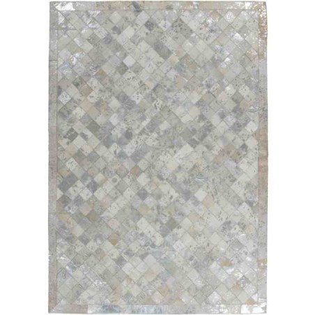 tappeto geometrico Lavish 210 grigio/argento