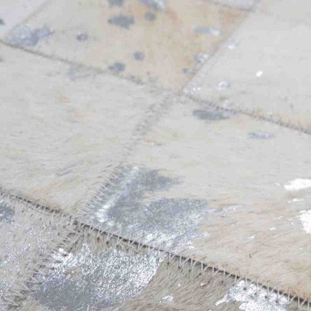 tappeto geometrico Lavish 210 grigio/argento