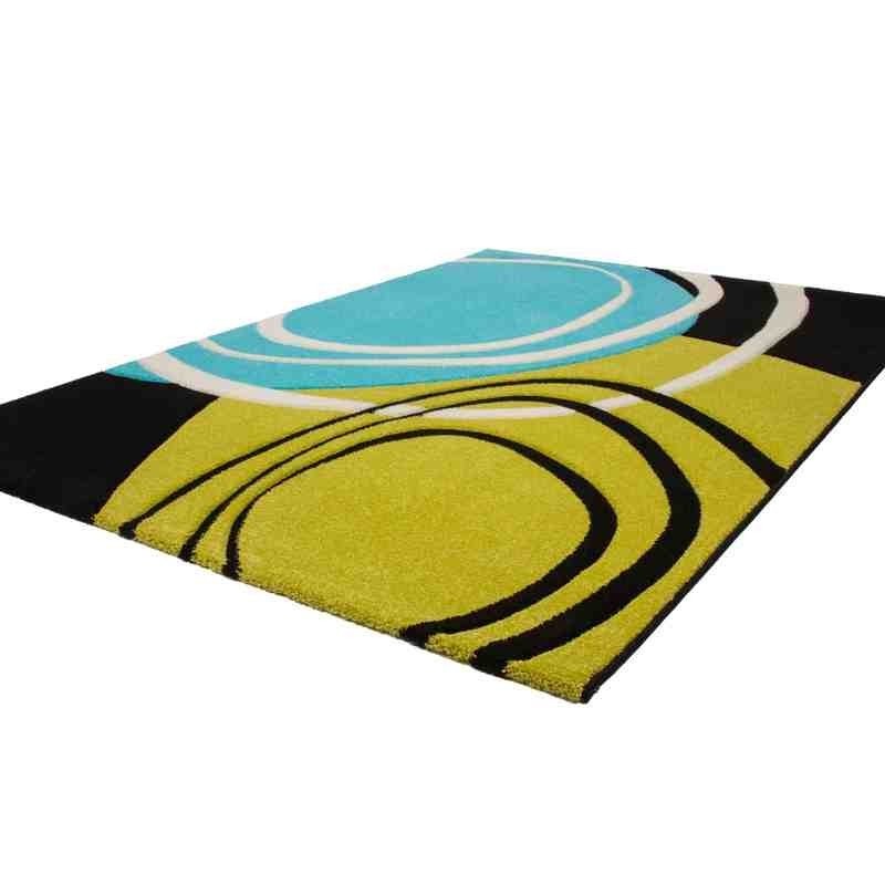 tappeto geometrico Lifestyle 114 acqua/verde