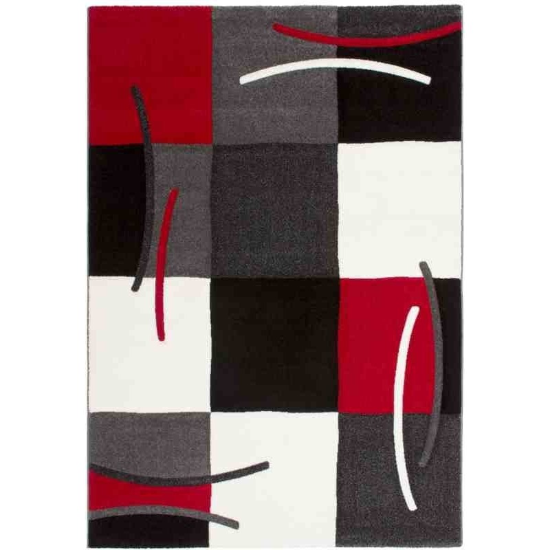 tappeto geometrico Lifestyle 115 rosso