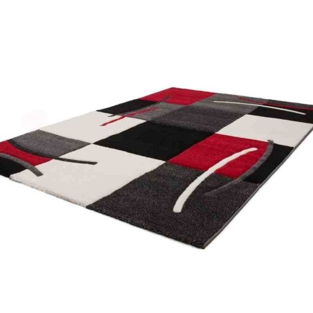 tappeto geometrico Lifestyle 115 rosso