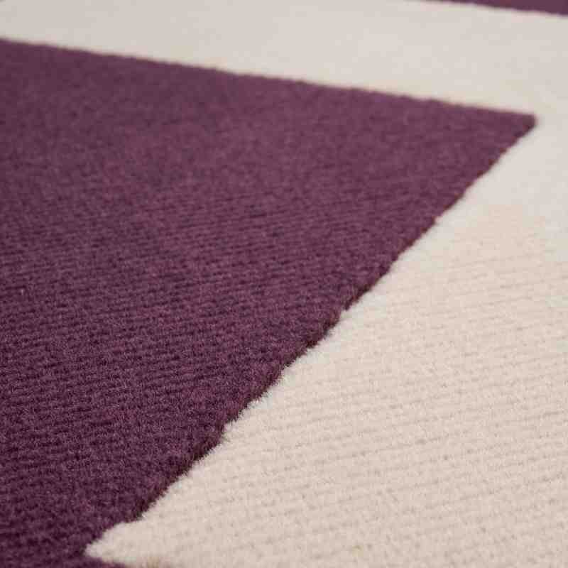 tappeto geometrico Manolya 2095 viola 