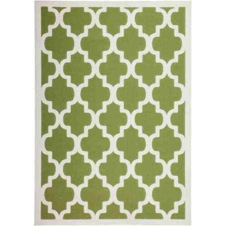 tappeto geometrico Manolya 2097 verde
