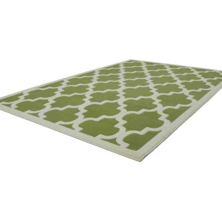 tappeto geometrico Manolya 2097 verde