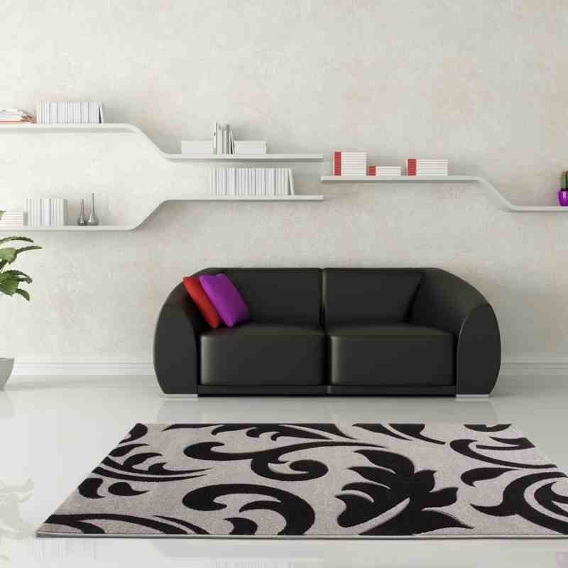 tappeto floreale Netherlands Utrecht argento