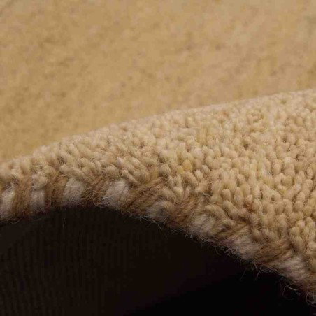 tappeto tinta unita New Zealand Wellington beige lana