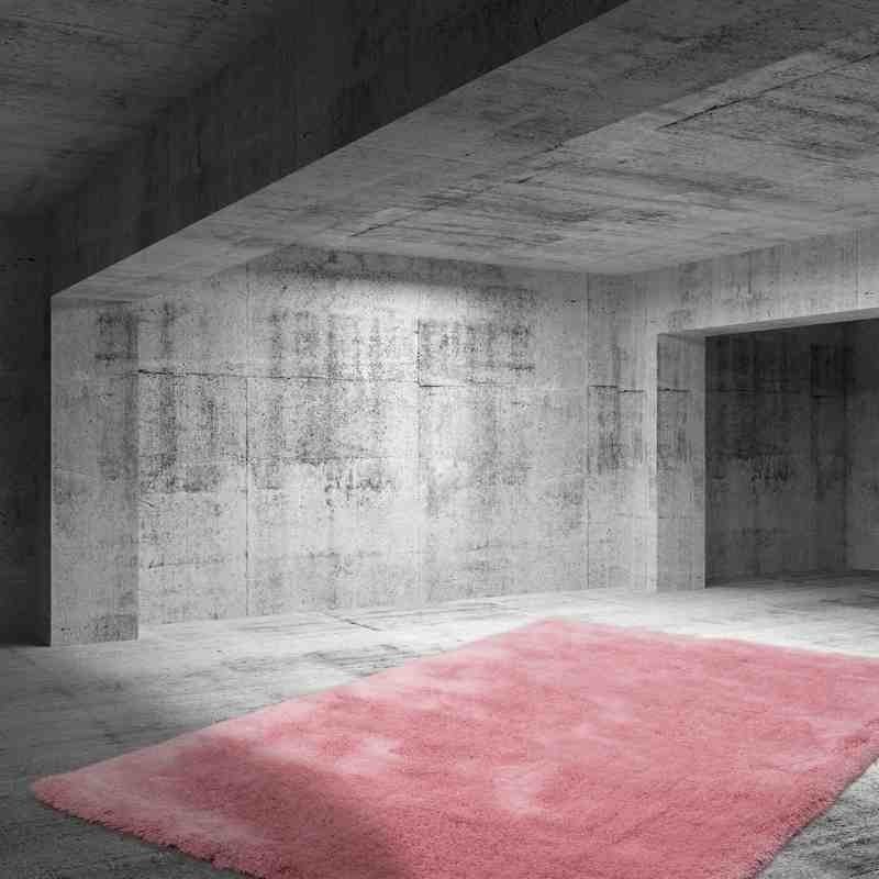 tappeto tinta unita Oasis 660 rosa