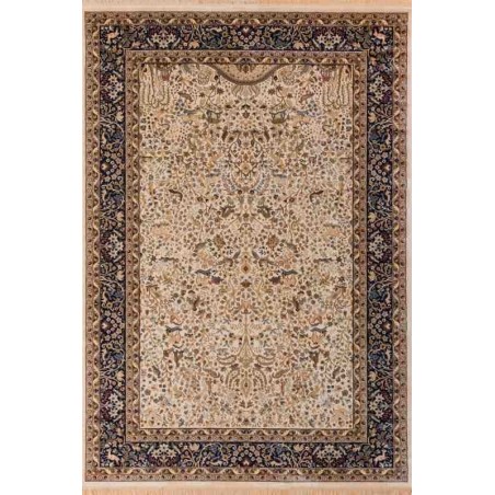 tappeto classico Qatar Dukhan avorio viscosa