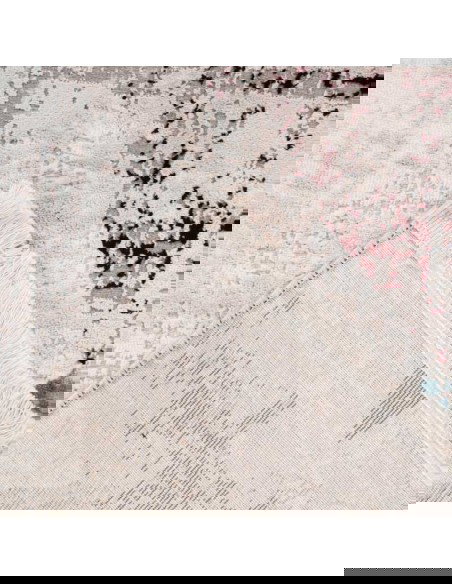 tappeto Milano 225 grigio rosa salmone