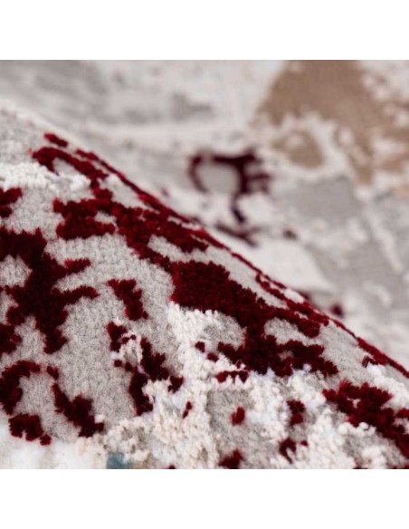 tappeto Milano 225 grigio rosa salmone