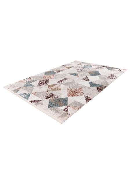 tappeto Milano 225 grigio rosa salmone