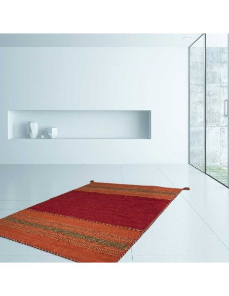 tappeto Napoli 335 rosso