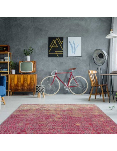 tappeto Torino 200 rosso arancio