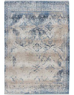 tappeto Torino 500 crema blu