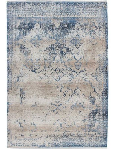 tappeto Torino 500 crema blu