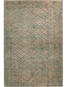 tappeto Palermo 125 blu oro cachi